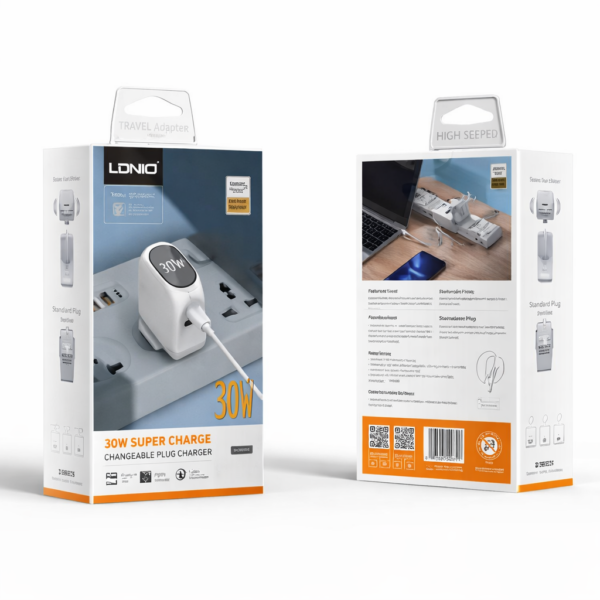 LDNIO A2522C Dual Port 30W USB-C Wall Charger price