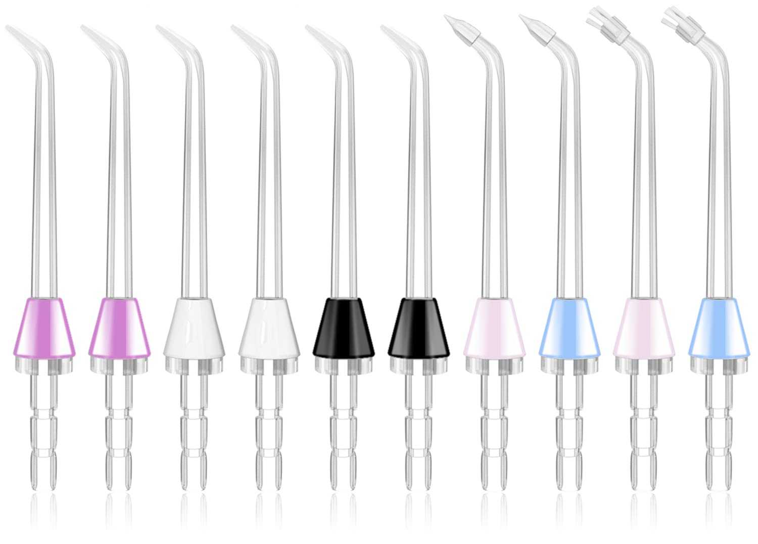 Enpuly ML8 Oral Irrigator Replacement Nozzles – 4 x Standard Jet Tips