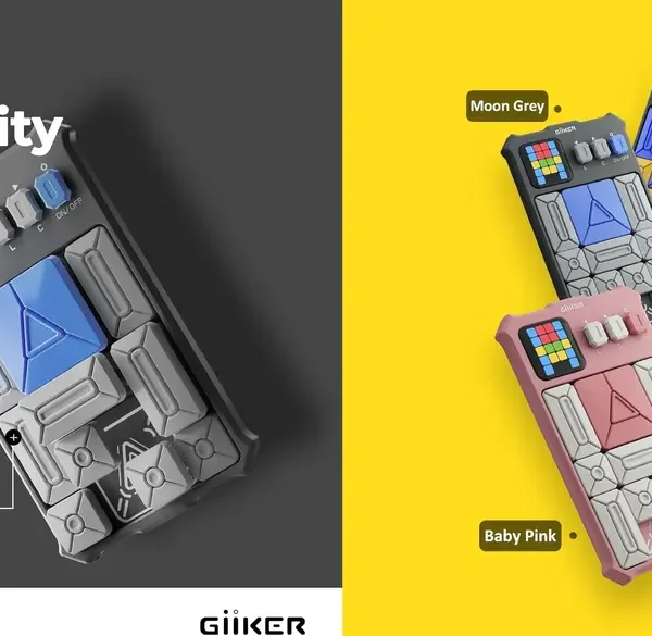 GiiKER Super Slide JKHRD002 Electronic Sliding Puzzle Game– Interactive Handheld Console with Magnetic Pieces price in bangladesh
