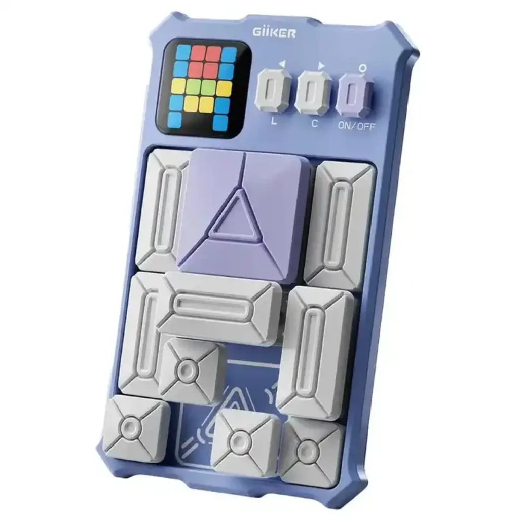 GiiKER Super Slide JKHRD002 Electronic Sliding Puzzle Game– Interactive Handheld Console with Magnetic Pieces price