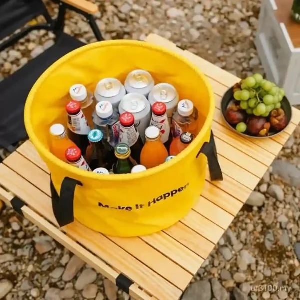 HOTO 4-in-1 Car Wash Kit - 20L Collapsible Bucket, Sponge & Microfiber Cloths price in bangladesh