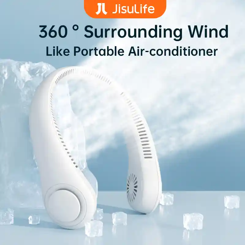 JISULIFE Neck Fan Life 3 (FA14) - 4000mAh Bladeless Cooling price in Bangladesh