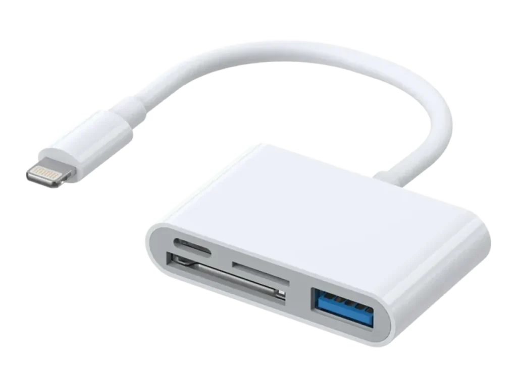 Joyroom S-H142 4-in-1 Lightning OTG Card Reader- (SD/Micro-SD/USB) price