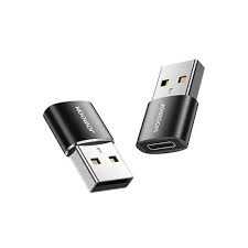 Joyroom S-H152 USB-A male to Type-C Female Adapter- (2Pices) Compect & Durable price