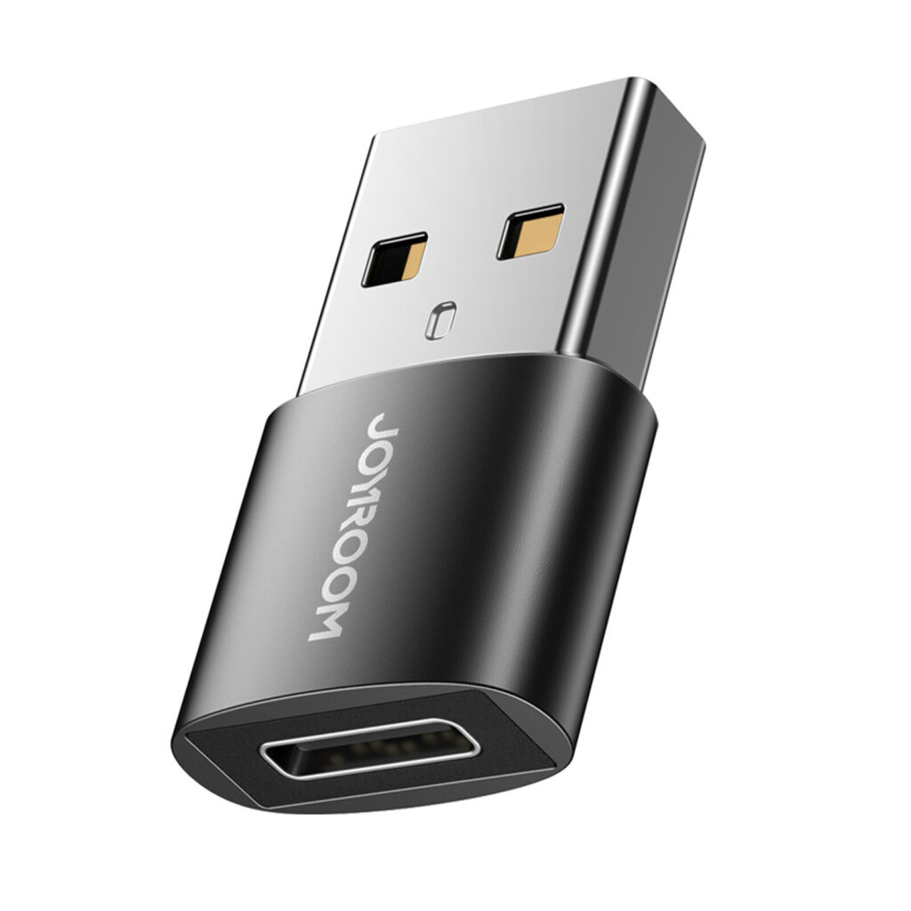 Joyroom S-H152 USB-A male to Type-C Female Adapter- (2Pices) Compect & Durable
