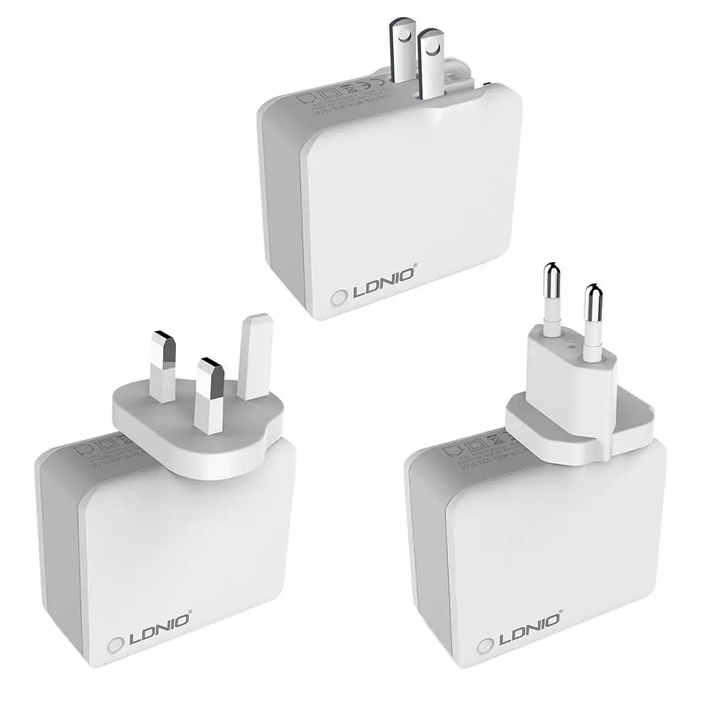 LDNIO A4403 4.4A 4-Port USB Wall Charger - Smart Travel Adapter price