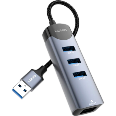 LDNIO DS-144U Compact 4-in-1 USB-A Docking Station hub price