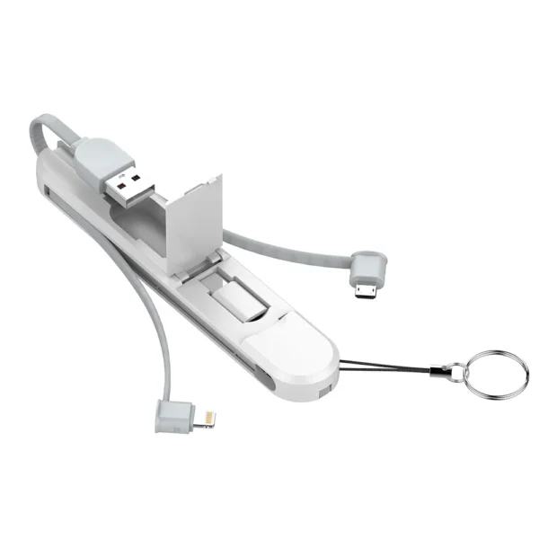 LDNIO LC130 3-in-1 3.8A Fast Charging Cable