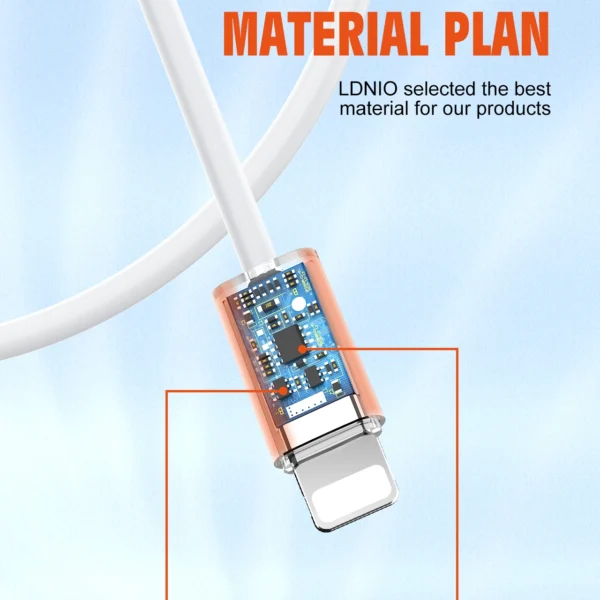 LDNIO LS891 25W Fast Charging Data Cable