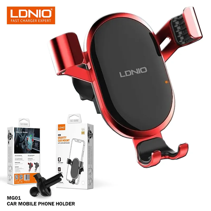 LDNIO MG01 Gravity Car Phone Holder | 360° Rotation & Auto-Lock price