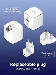LDNIO Q2617 65W GaN Fast Charger- Dual USB (PD & QC) Travel Plug