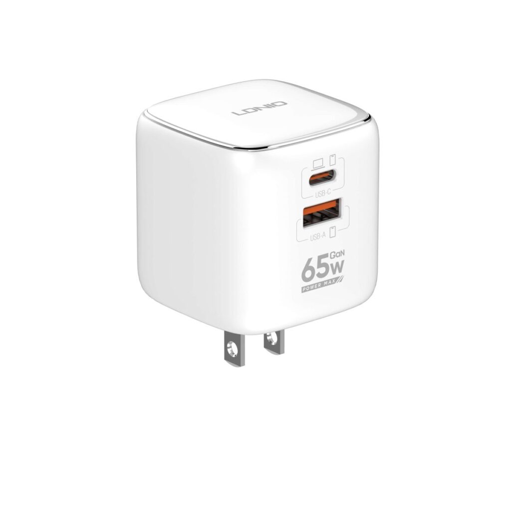 LDNIO Q2617 65W GaN Fast Charger- Dual USB (PD & QC) Travel Plug