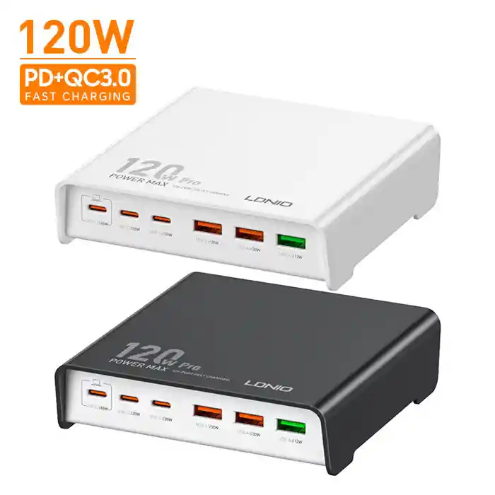 LDNIO Q605 120W 6-Port USB-C Desktop Charging Station price