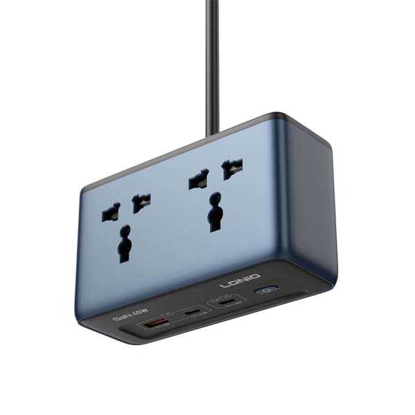 LDNIO SC1 45W GaN PD Universal Power Strip- 2500W