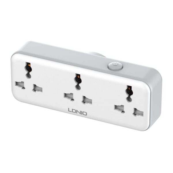 LDNIO SC3317 2500W Power Socket with 3 AC Universal Outlets price in Bangladesh