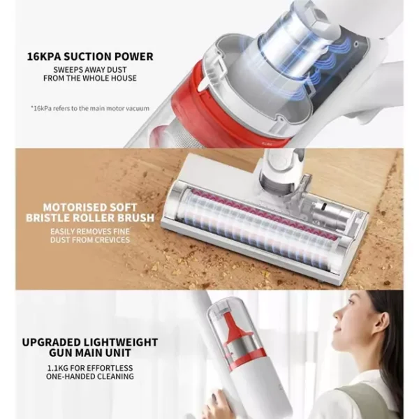 Xiaomi Mijia Cordless Vacuum Cleaner 2 Lite B204 16kPa Suction & 35m Runtime price in bangladesh