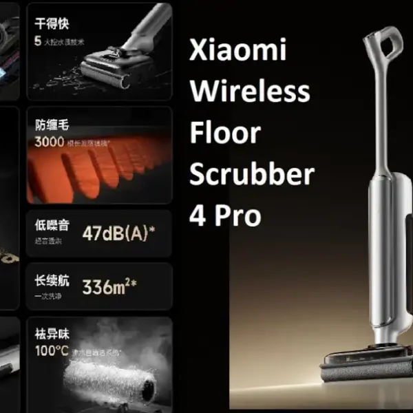 Xiaomi Mijia Floor Scrubber 4 Pro E301- Wet Dry Vacuum price