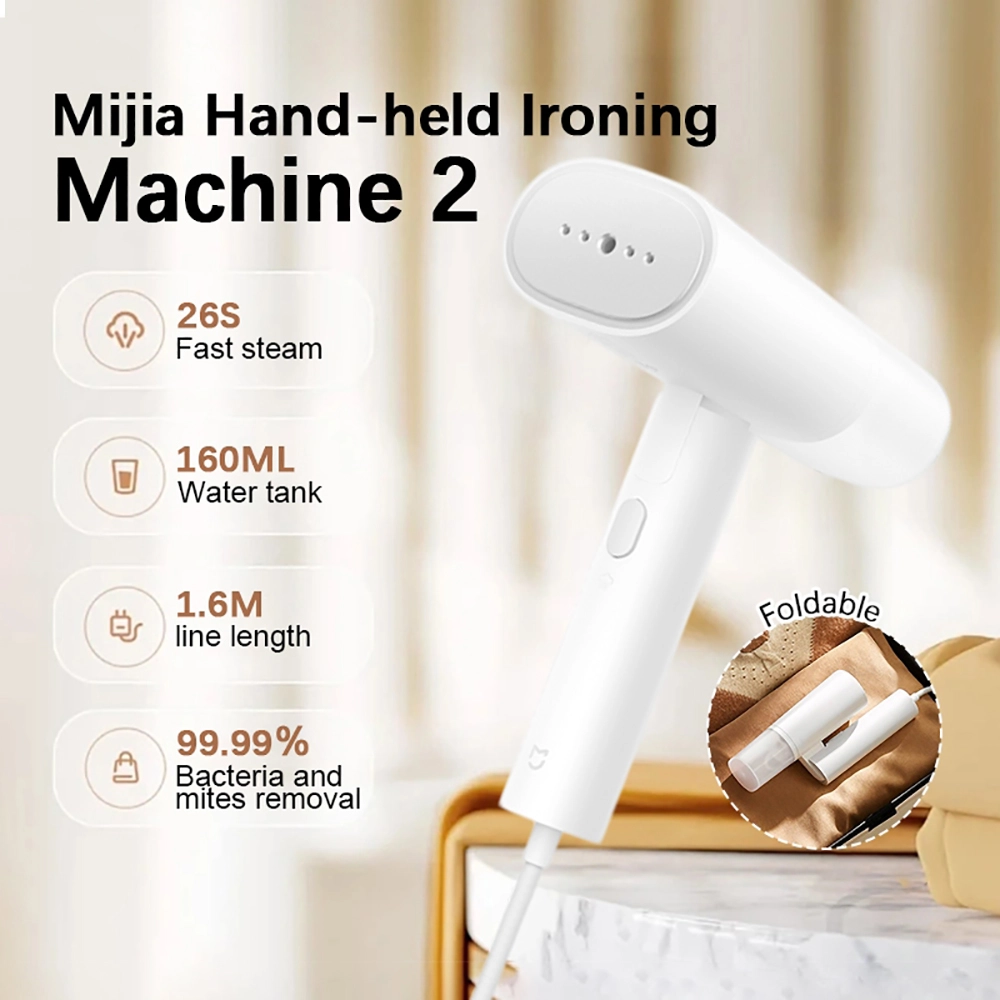 Xiaomi Mijia Handheld Garment Steamer 2 - Foldable, 1300W price