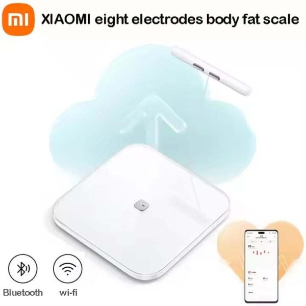 Xiaomi Mijia S800 Eight-Electrode Body Fat Scale MJTZC04YM- High Precision & 29 Health Metrics