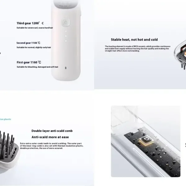 Xiaomi Mijia Wireless Hair Straightener MJZFS01LF - Cordless & Portable price