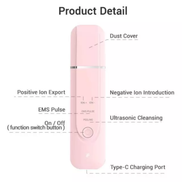 Xiaomi inFace MS7100 Ultrasonic Ionic Cleaner - Pore Purifying Skin Scrubber price