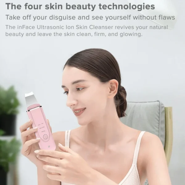 Xiaomi inFace MS7100 Ultrasonic Ionic Cleaner - Pore Purifying Skin Scrubber