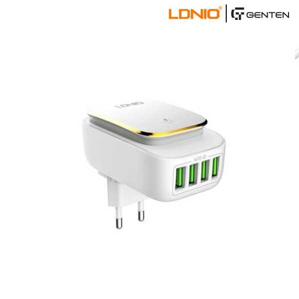 LDNIO A4405 4-Port USB Wall Charger with LED Light price in Bangladesh