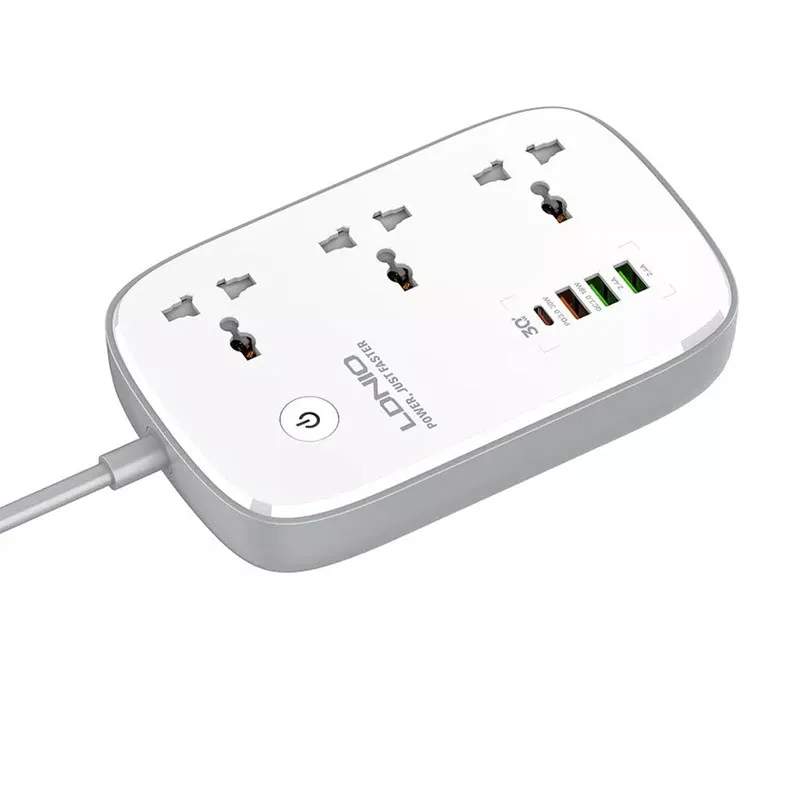 LDNIO SCW3451 Wi-Fi Smart Power Strip | 30W PD QC 3.0 price in Bangladesh
