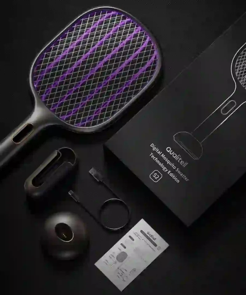 Xiaomi Qualitell S2 Digital Mosquito Swatter - 3000mAh Battery