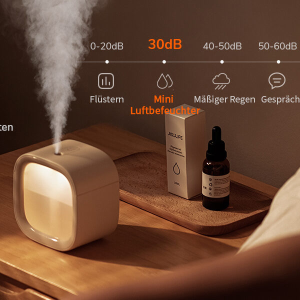 JF220 Portable Mini Humidifier 250ml - Ultrasonic Aroma Diffuser price in bangladesh