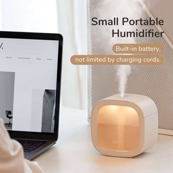 JF220 Portable Mini Humidifier 250ml - Ultrasonic Aroma Diffuser