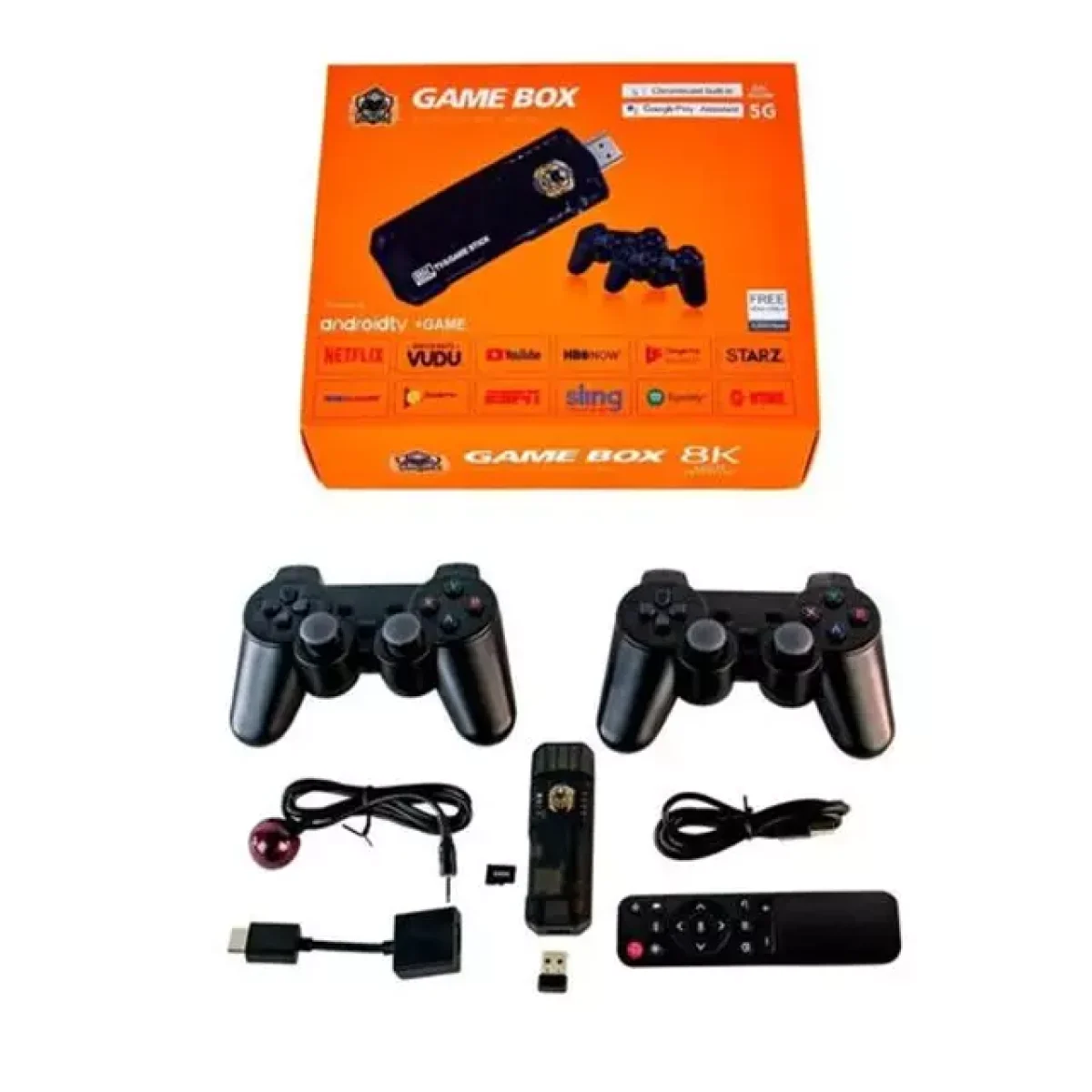 Android TV Game Box X8: 8K Smart TV & 10,000+ Retro Games price in Bangladesh