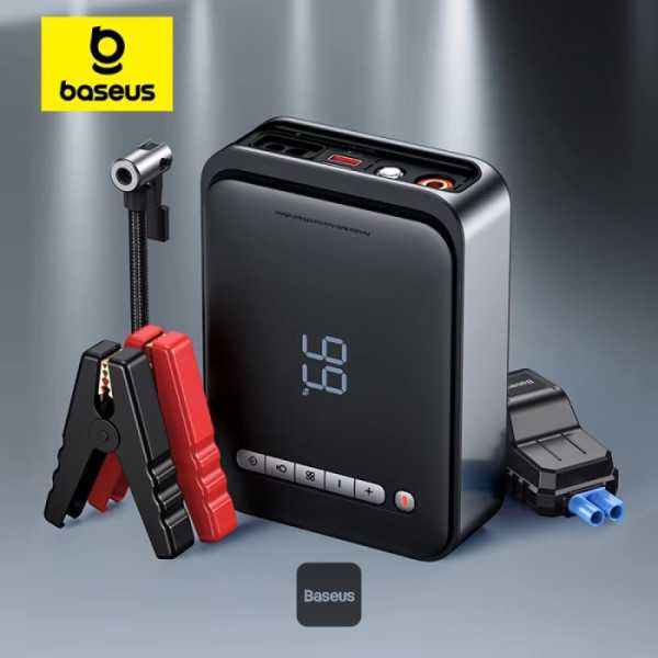 Baseus 1000A Jump Starter 10000mAh with Tire Inflator CGCN000001 price