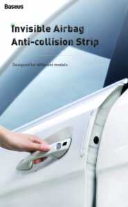 Baseus Invisible Airbag Bumper Strip | Anti-Scratch TPU Guard