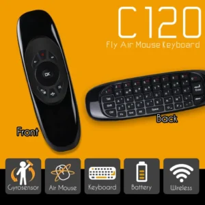 C120 Plus Air Mouse: Wireless Keyboard Remote for Smart TV price