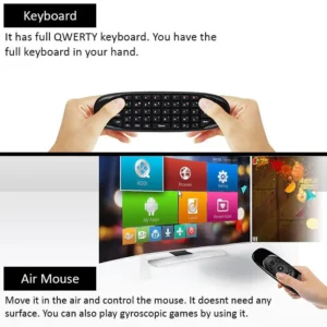 C120 Plus Air Mouse: Wireless Keyboard Remote for Smart TV