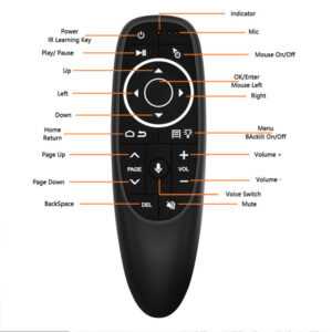 G10S Pro Air Mouse: 2.4G Voice Search Remote for Android TV