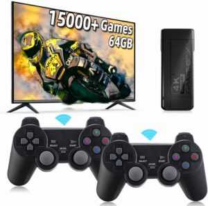 Game Box K9 Retro Game Console - 2.4G Wireless Controllers, 4K HD Output price in Bangladesh