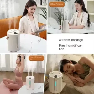 H30 Ultrasonic Cool Mist Humidifier | 2L Capacity & Dual Spray Nozzles price in Bangladesh