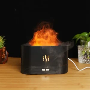 JF202 Flame Effect Humidifier 180ML - Portable USB Diffuser price