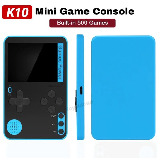K10 Ultra Thin Retro Game Console - 500 Games price in bangladesh