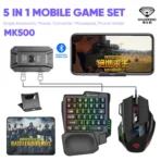 K500 5-in-1 Mobile Game Combo Pack | Pro Gaming on Mobile price