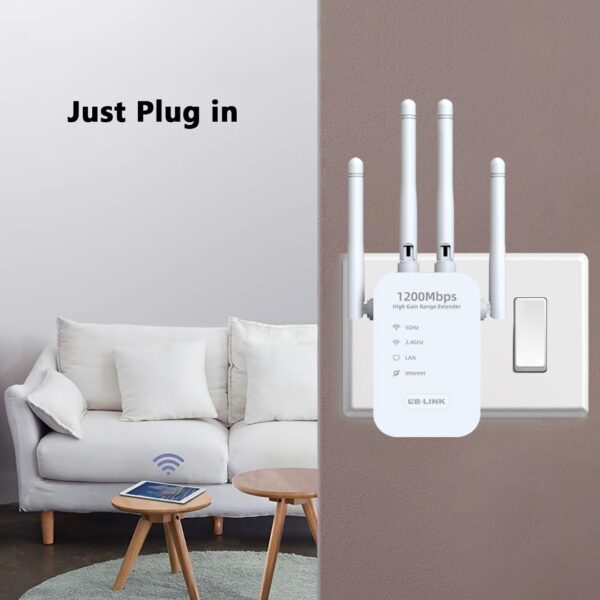 LB-LINK BL-RE1200 AC1200 Dual Band Wi-Fi Range Extender price in bangladesh