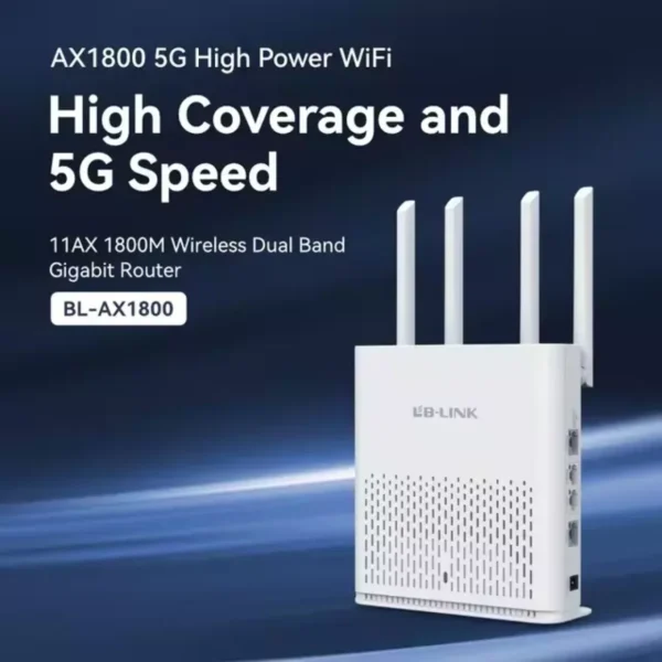 LB-Link BL-AX1800 Wi-Fi 6 Gigabit Router High-Speed Gaming & 4K price in bangladesh