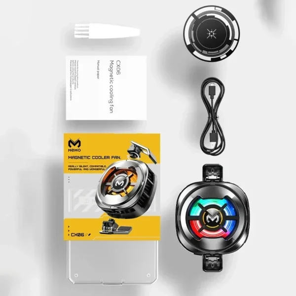 MEMO CX06 Magnetic Phone Cooler 15W Gaming Cooler Fan price in bangladesh