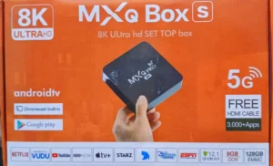 MX Box S 8K Android TV Box | 8GB RAM 128GB ROM Smart Player