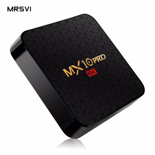MX10 Pro Android TV Box - 4K UHD 6K Media Player 4GB RAM