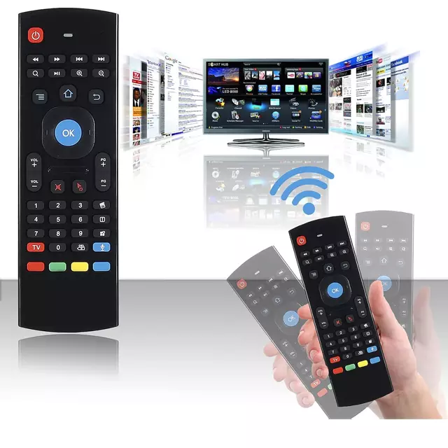 MX3 Pro Air Mouse - 3-in-1 Smart Remote with Voice & Backlight price in Bangladesh