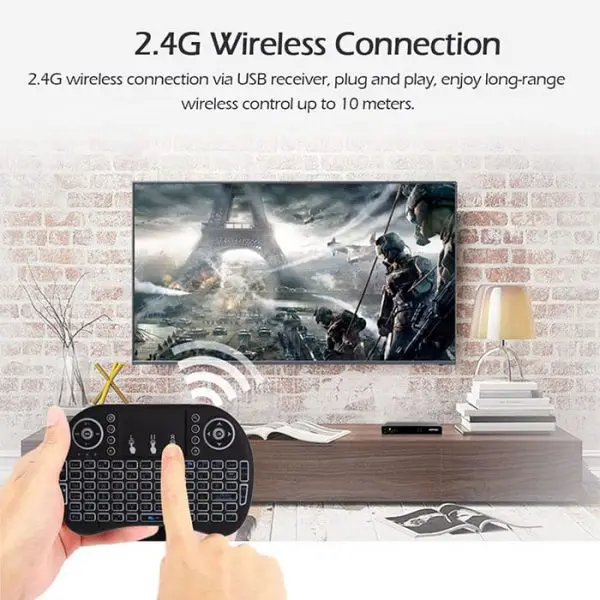 Rii i8 Rechargeable Wireless Keyboard with Touchpad price