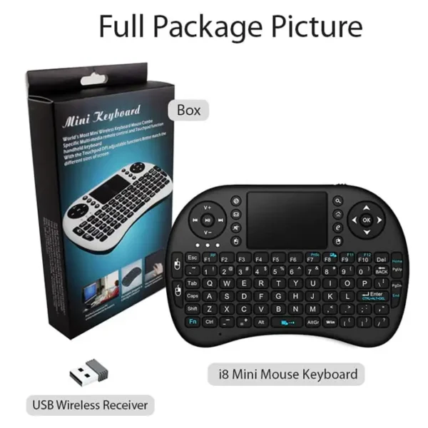 Rii i8 Rechargeable Wireless Keyboard with Touchpad price in bangladesh